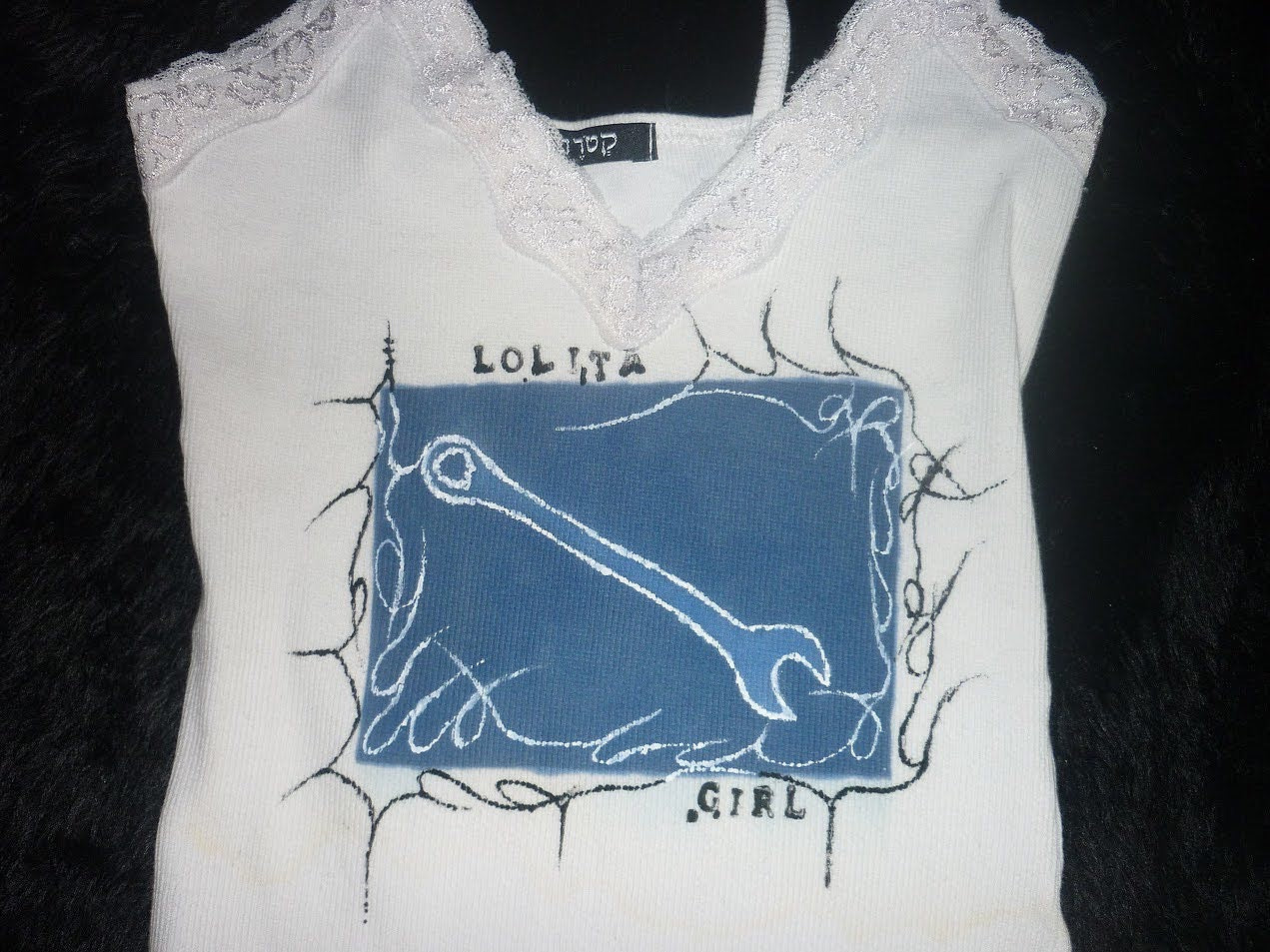 Hand Painted Lolita Top