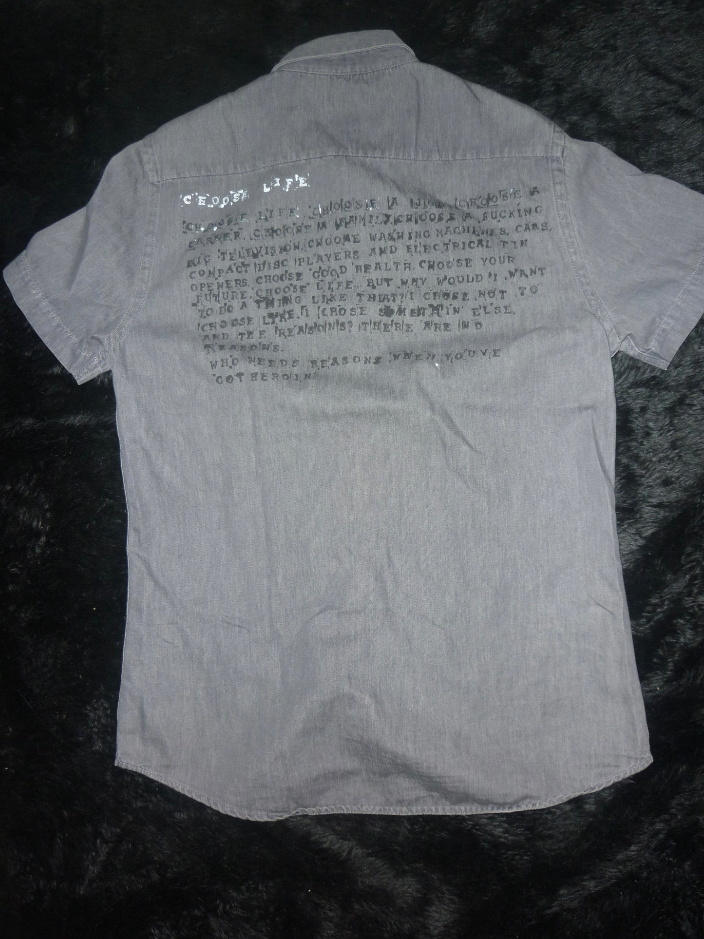 Trainspotting monologue t shirt