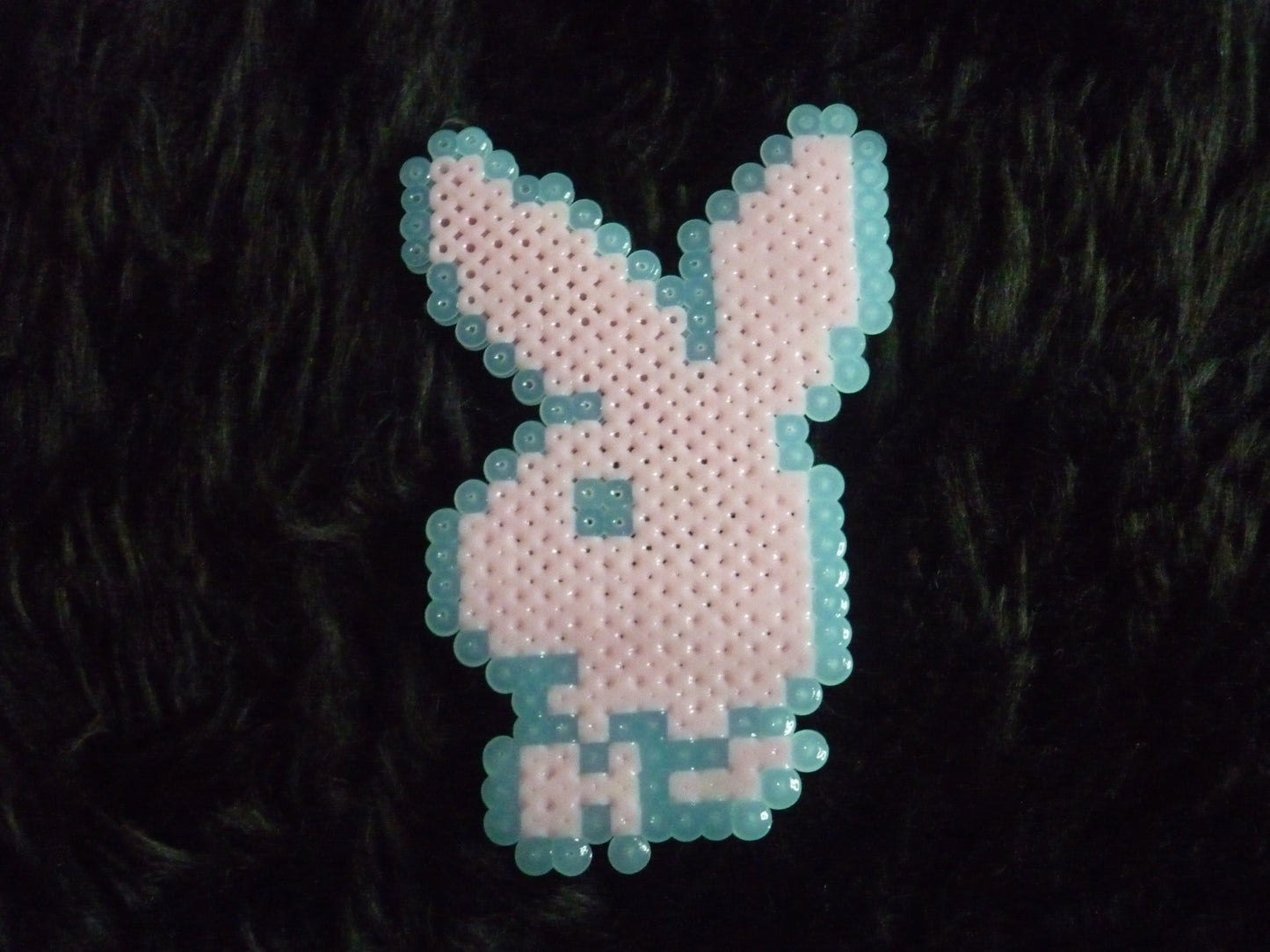 Playboy Hama Beads Pin