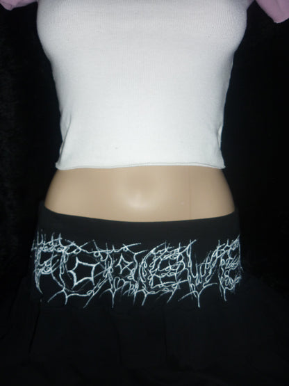 Forever burned away mini skirt