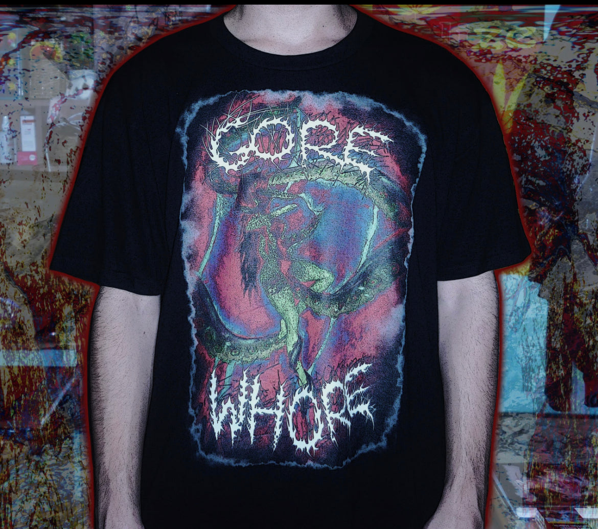 “G*re wh*re” originally designed graphic tee